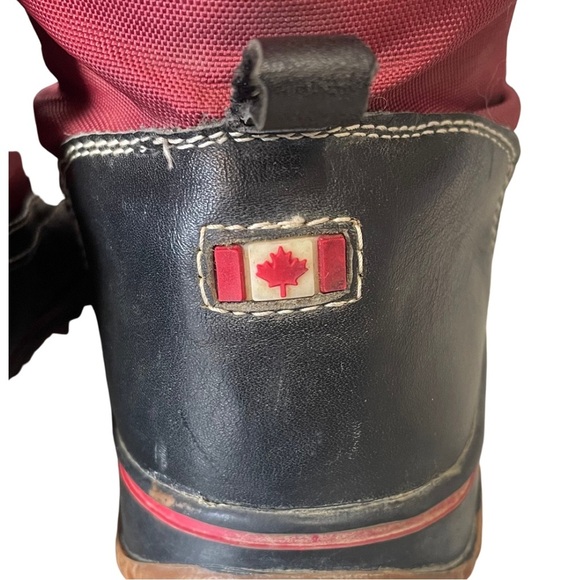 Pajar Red and Black Winter Boots - Picture 5 of 13